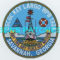 COAST GUARD,GEORGIA,SAVANNAH,USCGC KEY LARGO,WPB 1324,ANY TIME ANY PLACE ANY MISSION 1